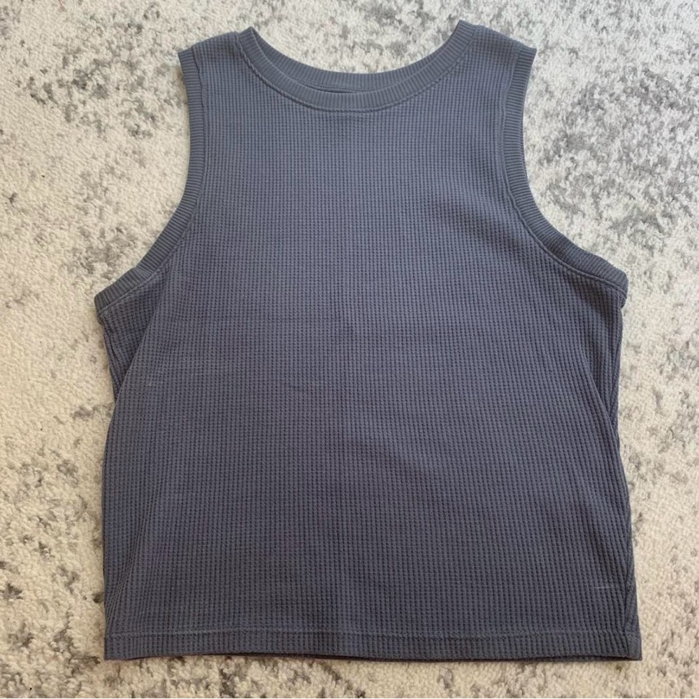 Hollister Must Have Collection Waffle Knit Tank Top